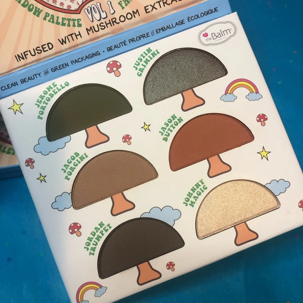 The Balm Fun Guy Shroom Hued Eyeshadow Makeup Palette New